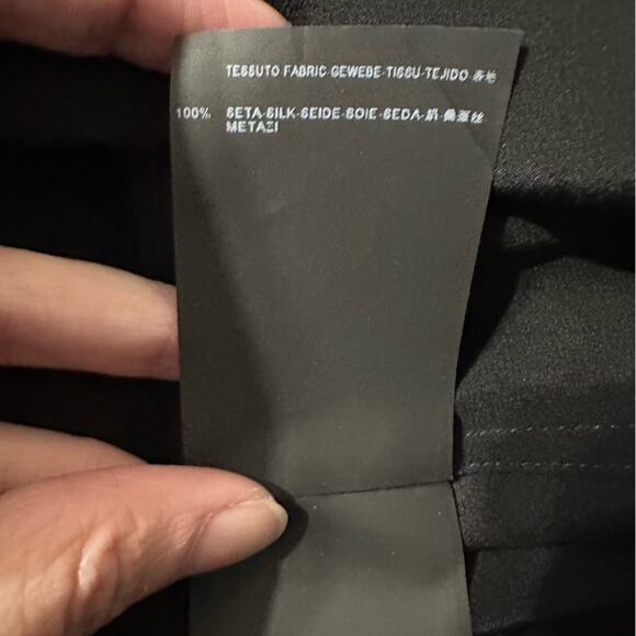 Saint Laurent Silk Button front Shirt in Black FR 34 - Picture 7 of 11